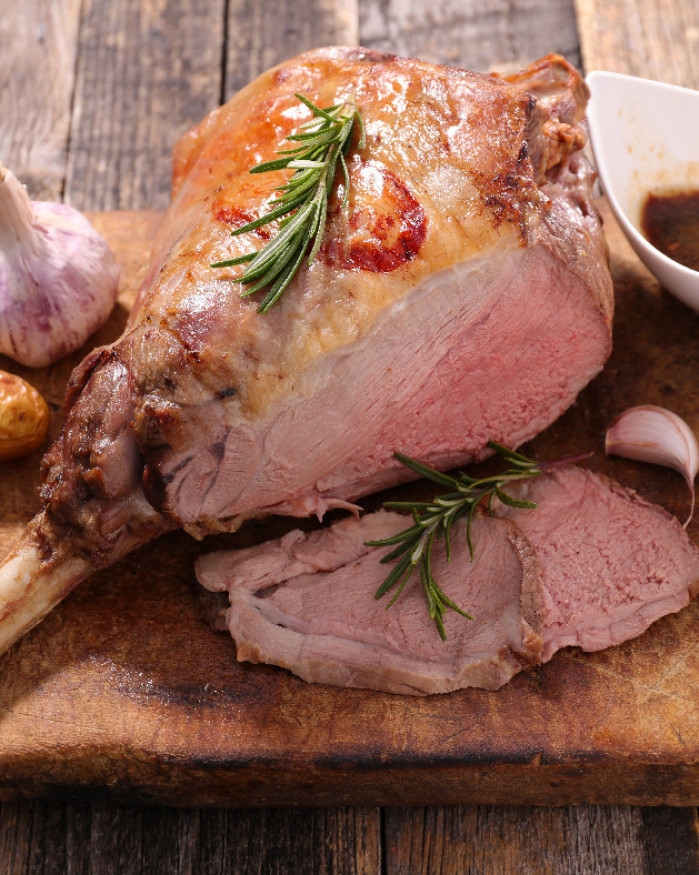 Côte d'agneau ail et fine herbes