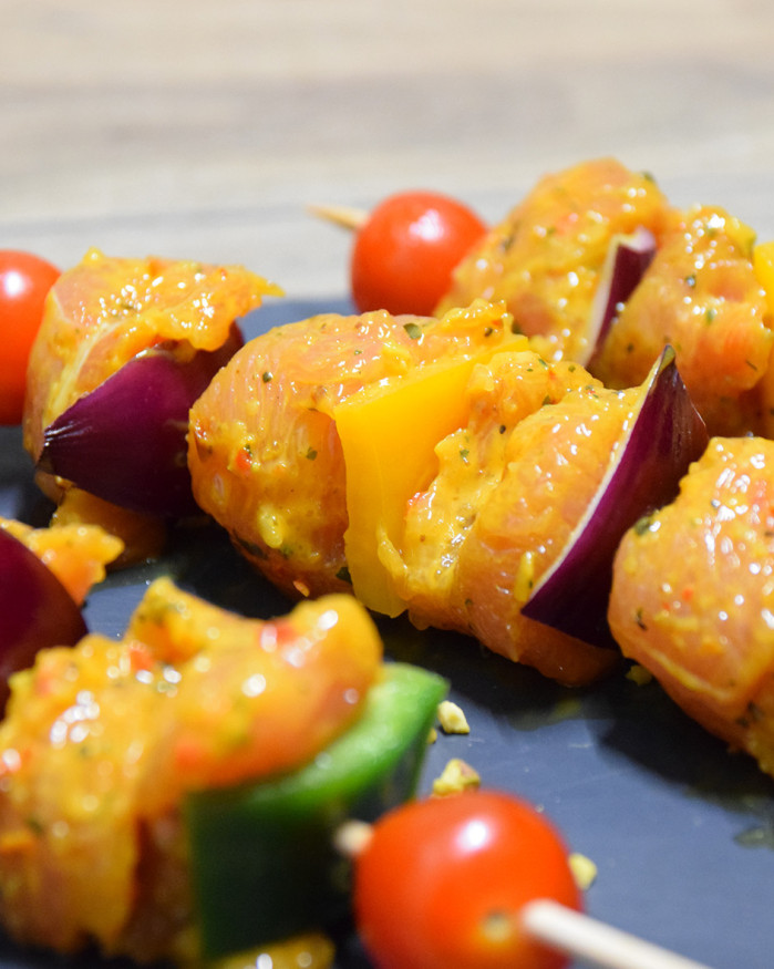 Brochette de dinde