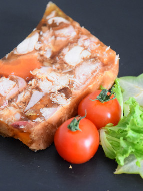 Poulet aux pommes bocal