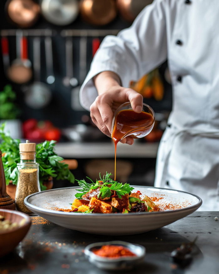 Poulet jaune coeur de comté de chez Oliver et parfum de truffes