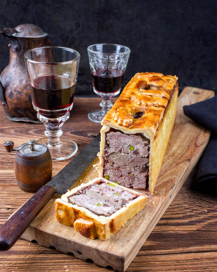Pâté en croûte de ris de veau
