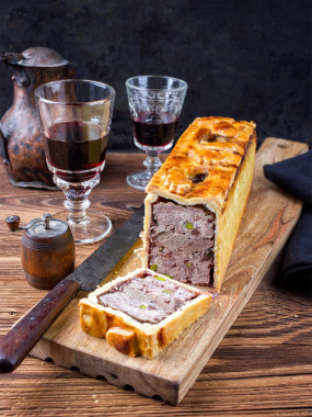 Pâté en croûte de ris de veau