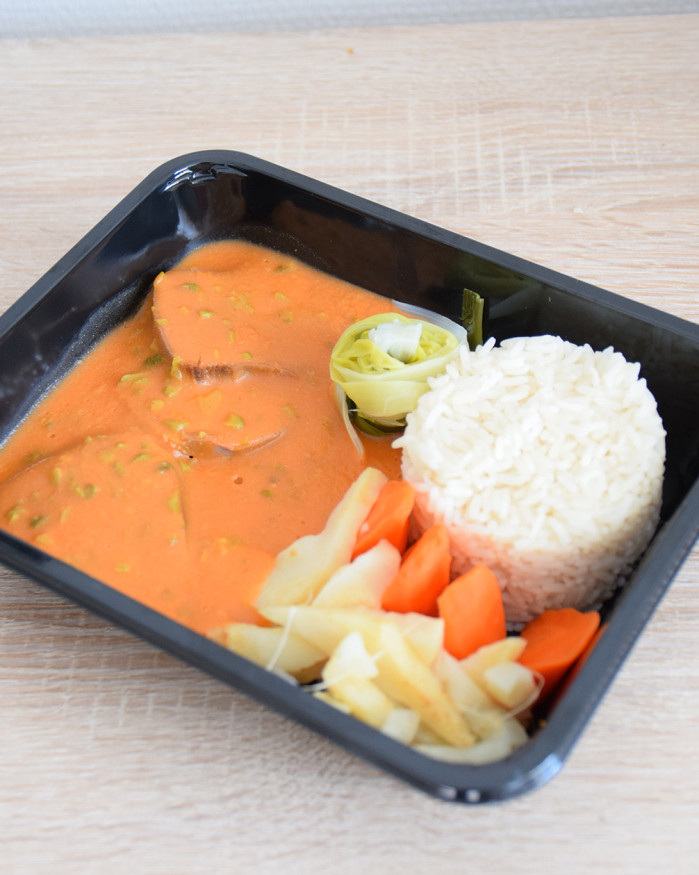 Langue de veau, jus de viande façon gribiche