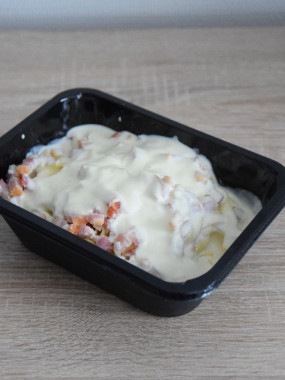 Orechiette façon carbonara