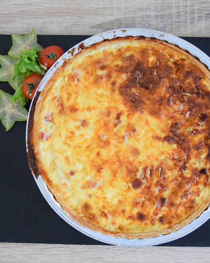 Quiche lorraine 4 pers