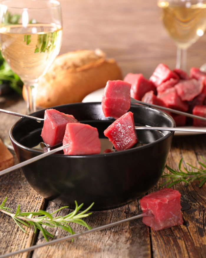 Plateau fondue 2 viandes