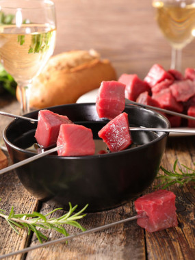 Plateau fondue 2 viandes